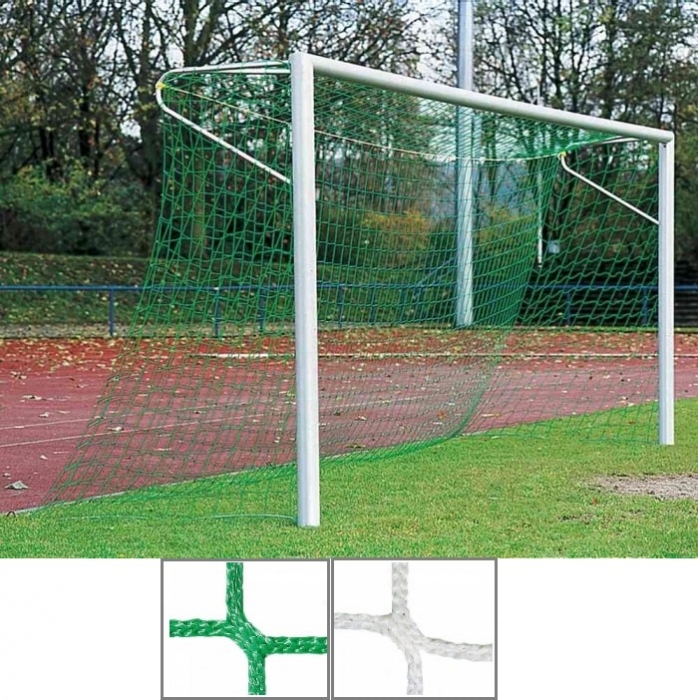 Tornetz 7,50 x 2,50 m mit 4 mm Netzstärke Tortiefe oben 80 cm unten 150 cm