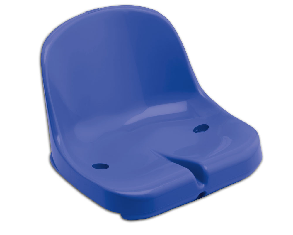 Tribünensitz Sitzschalen  'Elegance' RAL 5002 dunkelblau