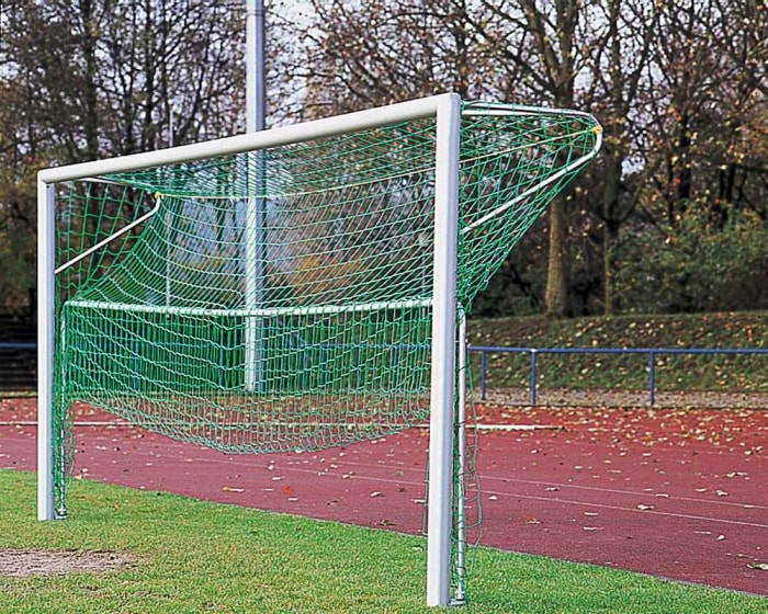 Bodenrahmen für Jugendfußballtor  5 x 2 m verstellbare Netztiefe 1,00 - 1,50 m