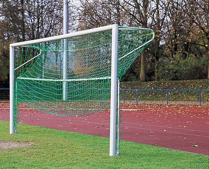 Bodenrahmen für Fußballtor 7,32 x 2,44 m aus  Stahlrohr Netztiefe 200 cm