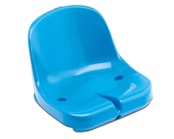 Tribünensitz Sitzschalen  'Elegance' RAL 5015 blau
