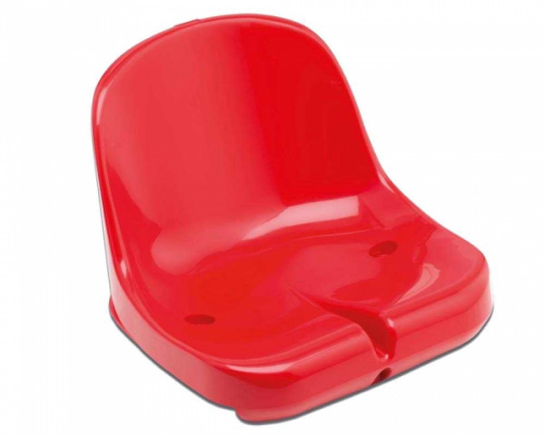 Tribünensitz Sitzschalen 'Elegance' RAL 3000 rot