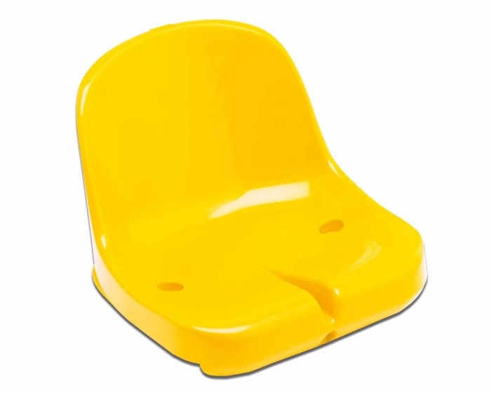 Tribünensitz Sitzschalen 'Elegance' RAL 1018 gelb